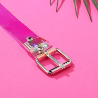 Ремень женский голография "YES GIRL"