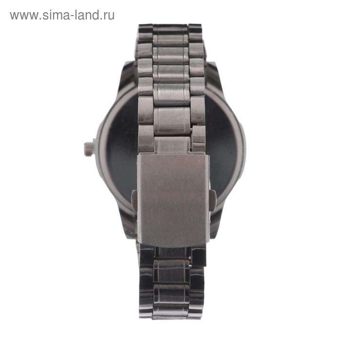 Часы мужские наручные металлические кварцевые Kanima, дискретный ход, ремешок 8 х 10 х 2 см, d-4 см