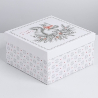 Набор подарочных коробок 3 в 1 &laquo;С Новым годом&raquo;, 18 х 18 х 10‒22 х 22 х 12 см, Новый год