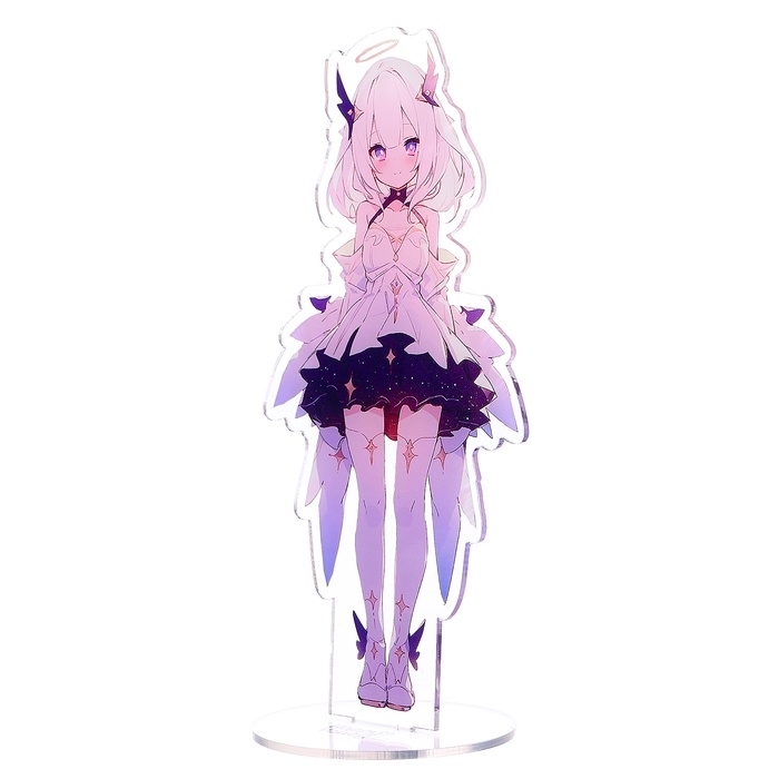 Фигурка аниме на подставке «Силы небес» с наклейками, акриловая Фигурка аниме на подставке «Силы небес» с наклейками, акриловая