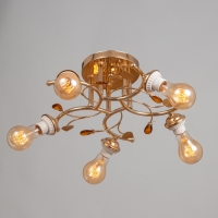 Люстра "Грета" бп 5х40Вт Е27 Золото МОДЕЛЬ: 2600553