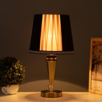 Лампа настольная "Крис" 1х40Вт Е27 бронза 25х25х46,5см