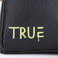 Сумка молодёжная через плечо True, цвет чёрный Сумка молодёжная через плечо True, цвет чёрный