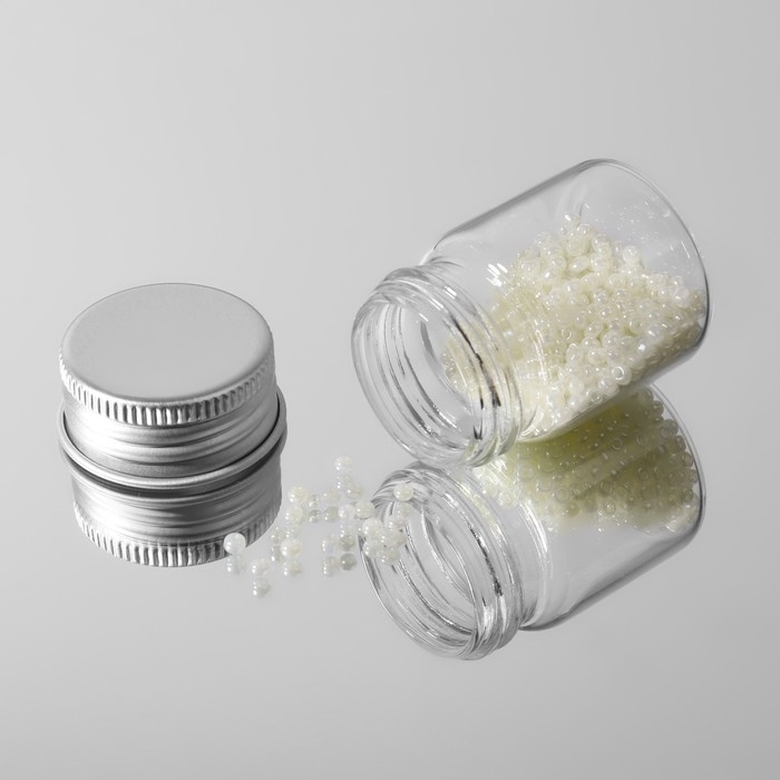 Баночки для хранения бисера, d = 3 &times; 4 см, 3 шт