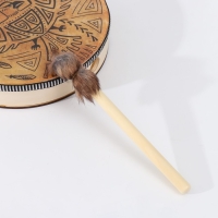 Шаманский бубен "Птица" с колотушкой 5х25х25 см Шаманский бубен "Птица" с колотушкой 5х25х25 см