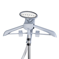 Отпариватель Galaxy GL 6206, напольный, 1800 Вт, 2300 мл, 40 г/мин, бело-красный