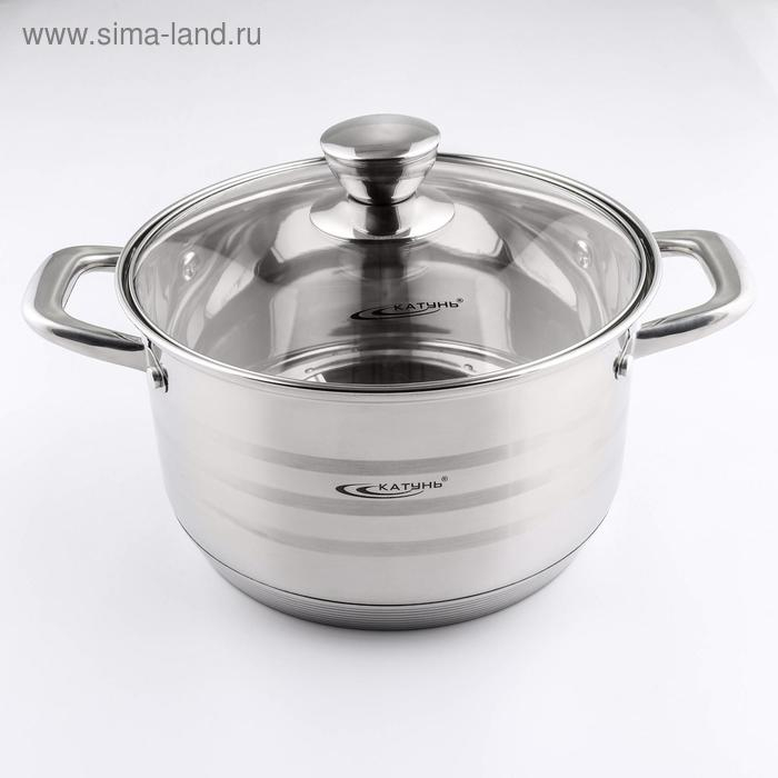 Кастрюля &laquo;Элис&raquo;, 4.5 л, d=22 см, капсульное дно, индукция