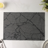 Салфетка сервировочная на стол Magistro &laquo;Мрамор&raquo;, 45&times;30 см, цвет серый