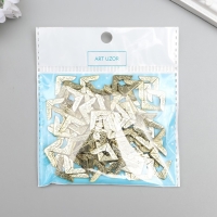 Защитный уголок для альбома металл "Завитки" набор 100 шт золото 1,4х1,4 см Защитный уголок для альбома металл "Завитки" набор 100 шт золото 1,4х1,4 см