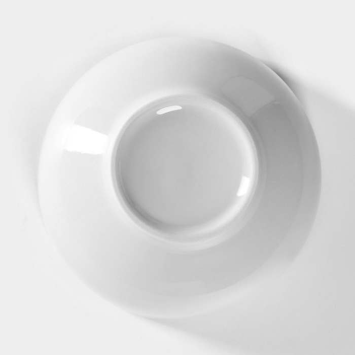 Пиала фарфоровая &laquo;Бельё&raquo;, 650 мл, цвет белый