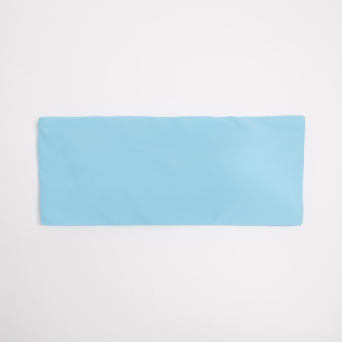 Топ купальный женский бандо MINAKU, цвет голубой размер 44