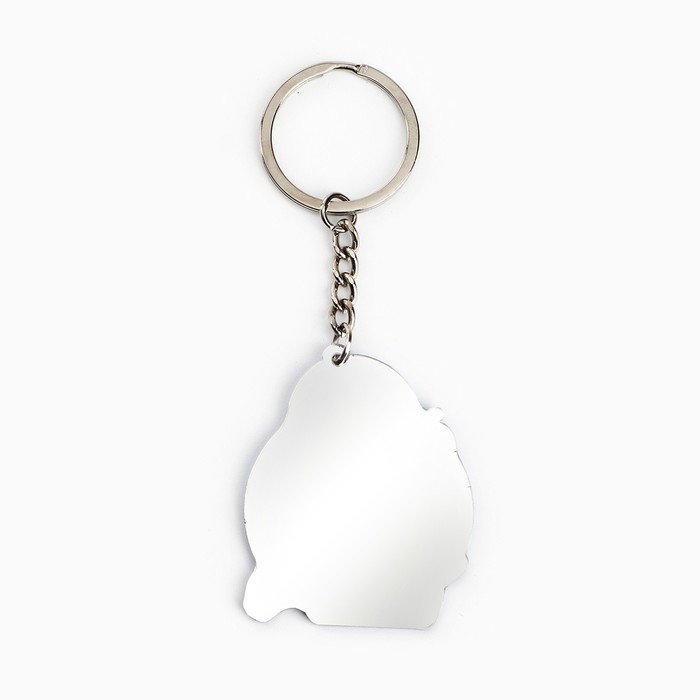 Брелок для ключей зеркало &laquo;Королева&raquo;, 9 х 4 см