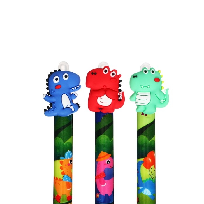 Ручка гелевая-прикол Ручка гелевая-прикол "Дракон", МИКС