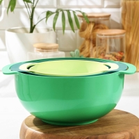 Набор для кухни Compact, 3 предмета: миска 4,5 л, дуршлаг 22 см, миска мерная 1,2 л Набор для кухни Compact, 3 предмета: миска 4,5 л, дуршлаг 22 см, миска мерная 1,2 л