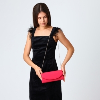 Сумка-клатч на магните, цвет фуксия Сумка-клатч на магните, цвет фуксия