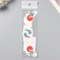 Переводная тату на тело цветная &laquo;Веснушки. Волна&raquo;, 16&times;5 см