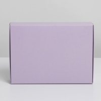 Коробка подарочная складная, упаковка, &laquo;Лавандовая&raquo;, 21 х 15 х 5 см