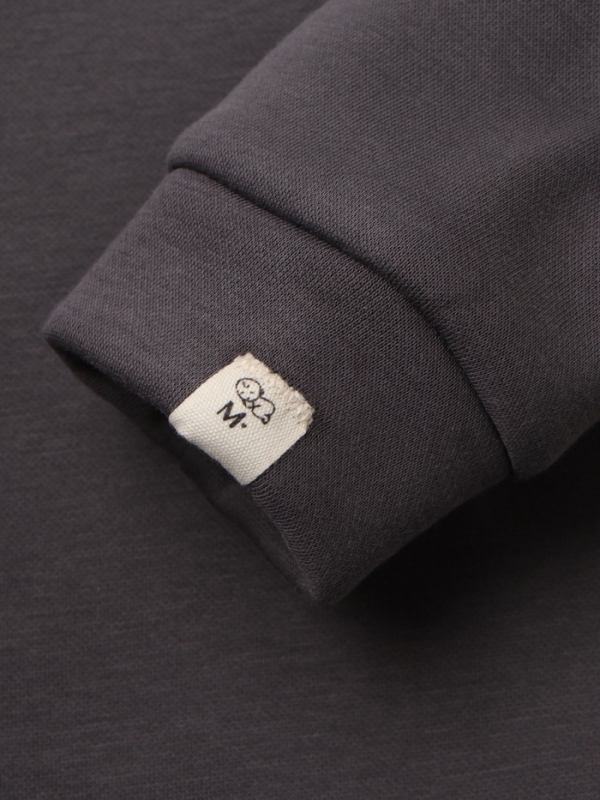 Свитшот детский MINAKU, цвет графит, рост 80-86