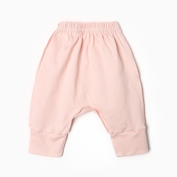 Комплект детский, цвет персик, рост 68 см