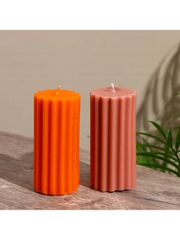 Свеча "Колонна" 5х5х10 см, соевый воск