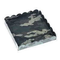 Коробка для печенья, &laquo;Камуфляж&raquo; 21&times;21&times;3 см