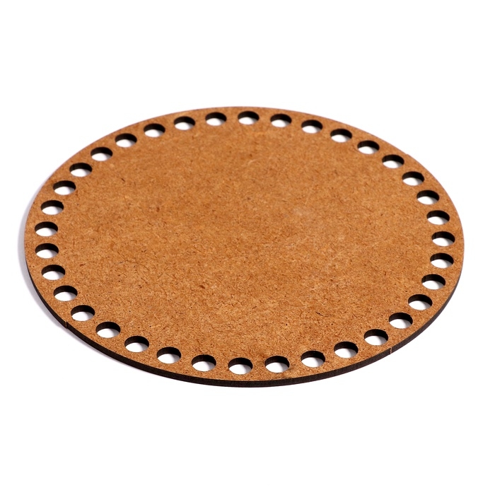 Набор донышек для вязания, круг 15 см, 5 шт, хдф 3 мм