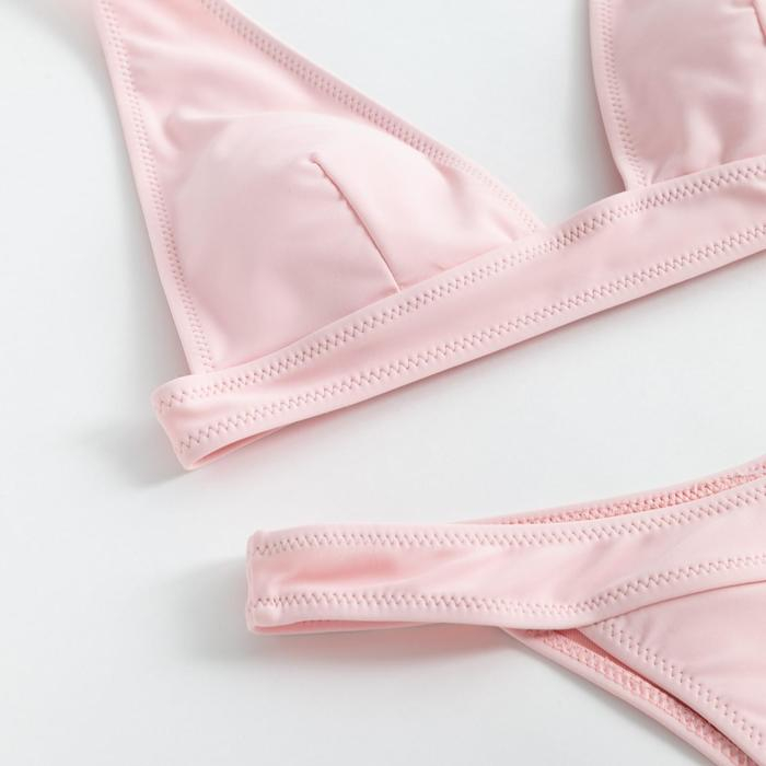 Купальник женский раздельный MINAKU Купальник женский раздельный MINAKU "Fruity girl", размер 48, цвет жемчужный