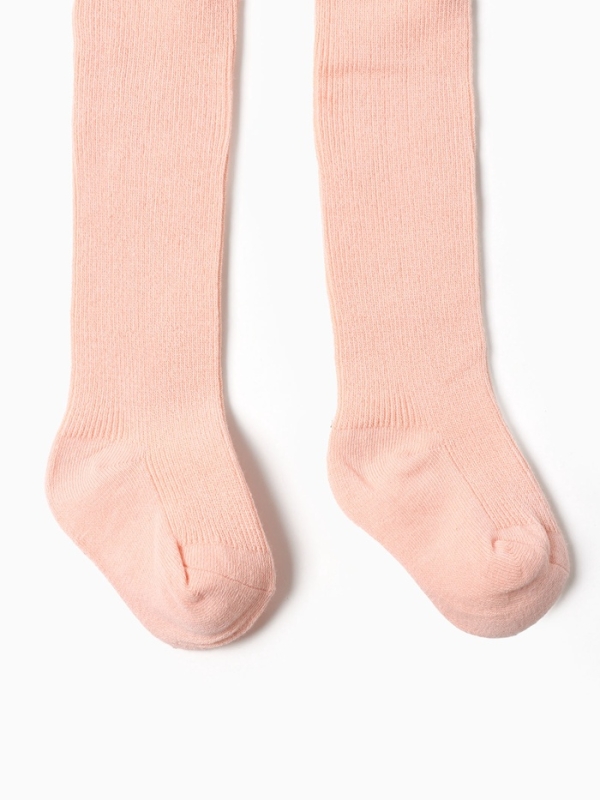 Колготки детские с лямками MINAKU, цв.персиковый, рост 74-80