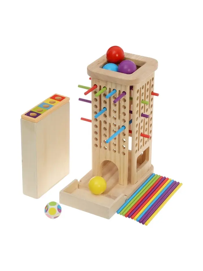 Сортер &laquo;Башня&raquo;, развивающий набор по методике Монтессори