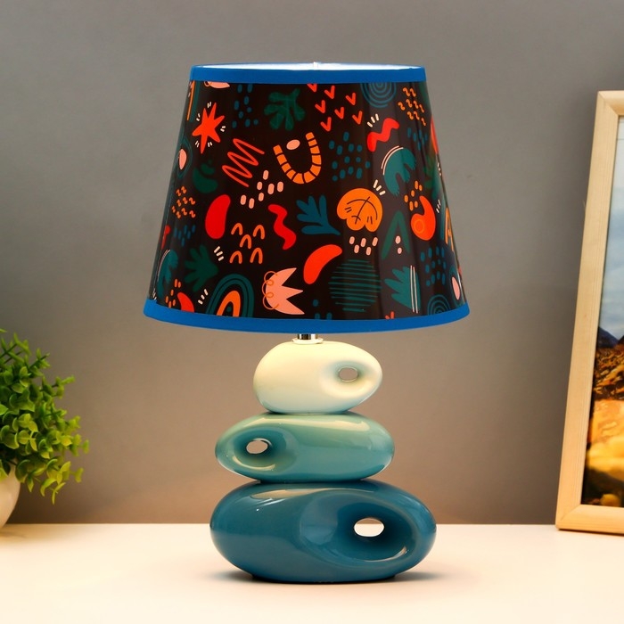 Настольная лампа "Абстракция" Е14 15Вт 25х25х38 см RISALUX