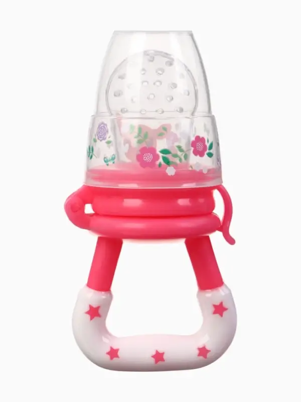 Ниблер (соска для прикорма), с силиконовой сеточкой "Оленята"