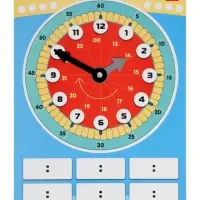 Обучающая игра "Знакомимся с часами", пиши и стирай Ио4_31314