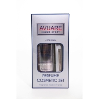 Подарочный набор косметики мужской Avuar homme sport, гель для душа 250 мл, парфюмерная вода 30 мл