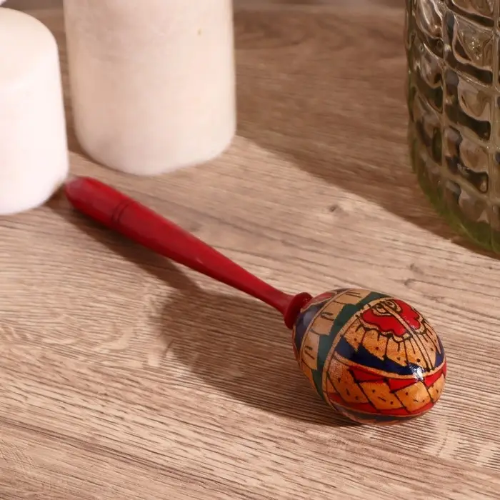 Сувенирный музыкальный инструмент &laquo;Маракас&raquo;, 20&times;5&times;5 см, МИКС