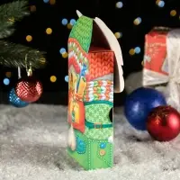 Подарочная коробка &laquo;Заяц Новогодний&raquo;, 12&times;7&times;23 см