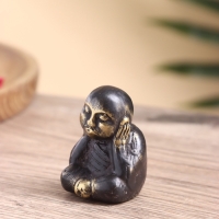Сувенир бронза "Монах" 3х4х6 см