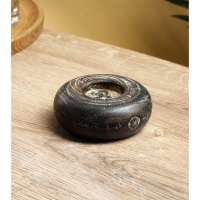 Подсвечник из дерева Джати, d 3 см, 10х10х3 см, цв. темно-коричневый Подсвечник из дерева Джати, d 3 см, 10х10х3 см, цв. темно-коричневый