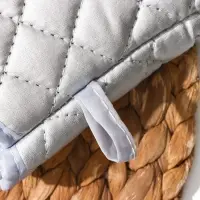 Набор прихваток &laquo;Профи&raquo;, 2 шт, 37,5&times;17,5&times;2 см, цвет серый