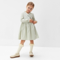 Платье для девочки MINAKU: Cotton collection цвет фисташковый, рост 104 см Платье для девочки MINAKU: Cotton collection цвет фисташковый, рост 104 см