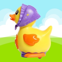 Каталка &laquo;Утка-несушка&raquo;, звуковые эффекты, откладывает яйца