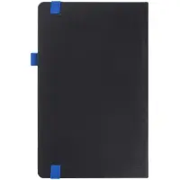 Ежедневник Ton, недатированный, черный с синим