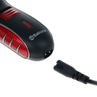 Электробритва Sakura SA-5414RB, 3 Вт, сеточная, 3 плавающие головки, триммер, АКБ, красная Электробритва Sakura SA-5414RB, 3 Вт, сеточная, 3 плавающие головки, триммер, АКБ, красная