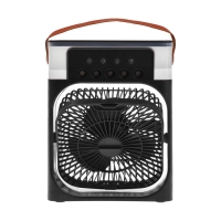 Портативный вентилятор LOF-06, с функцией увлажнителя, 3 скорости, питание USB, чёрный Портативный вентилятор LOF-06, с функцией увлажнителя, 3 скорости, питание USB, чёрный