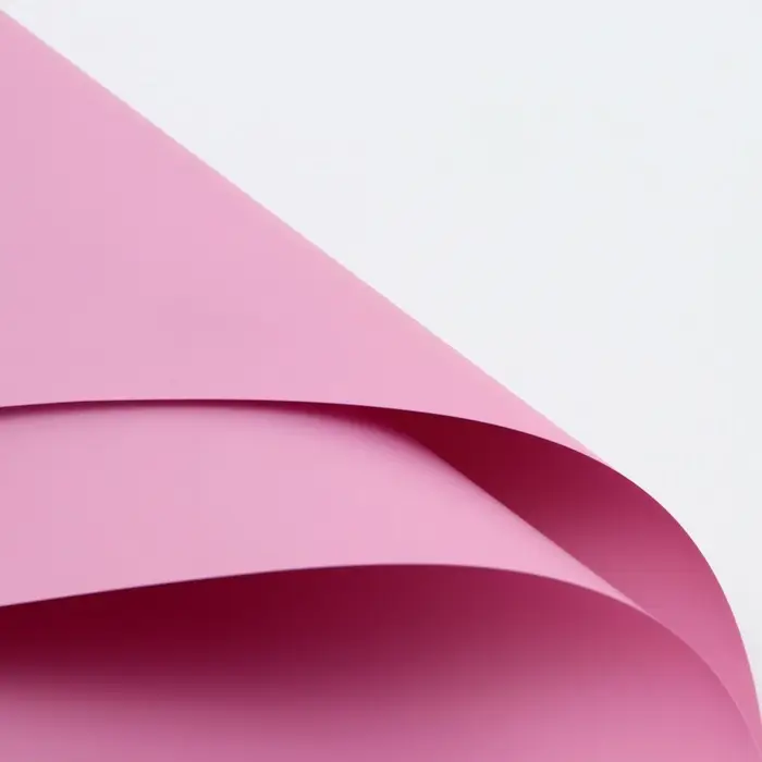 Пленка для цветов тонированная, матовая, розовая орхидея, 57&times;57 см, 70 мкм (+ -) 1 см