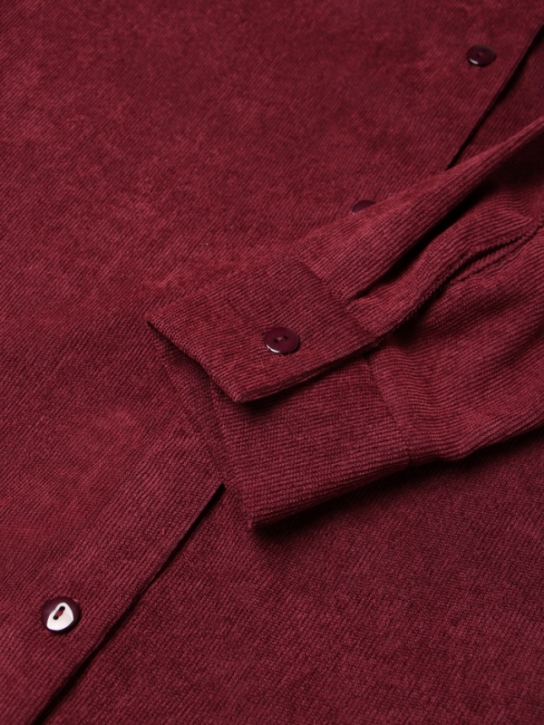 Рубашка женская (1), MINAKU, цвет бордовый, р-р 40