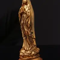 Фигура "Дева Мария" 14х5 см, бронза