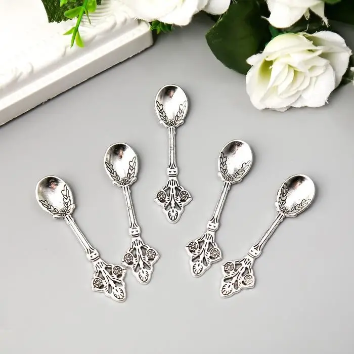 Сувенир кошельковый металл "Ложечка королевская" 5,9х1,4 см