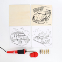 Набор для выжигания и росписи по дереву &laquo;Чемпион&raquo;