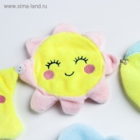 Развивающий набор игрушек-погремушек &laquo;Счастливый малыш&raquo;, 4 шт, виды МИКС, Крошка Я