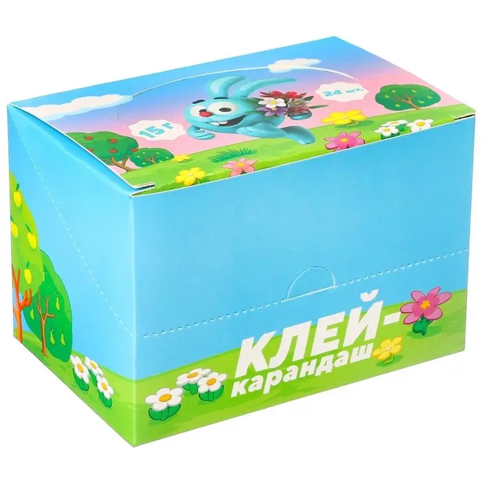 Клей-карандаш PVP 15 г, &laquo;Смешарики&raquo;